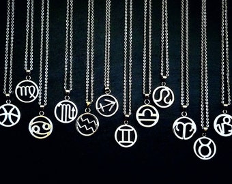 Aries Necklace, Zodiac Jewelry, Aries Jewelry, Layering Necklace, Boho Chic, Bohemian Jewelry, Gift Ideas, Gifts for Her, Silver Necklace