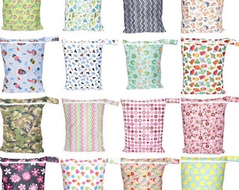 WET BAG SALE!!! Wet bag for Cloth diaper & ect. -Waterproof, Washable, Reusable.