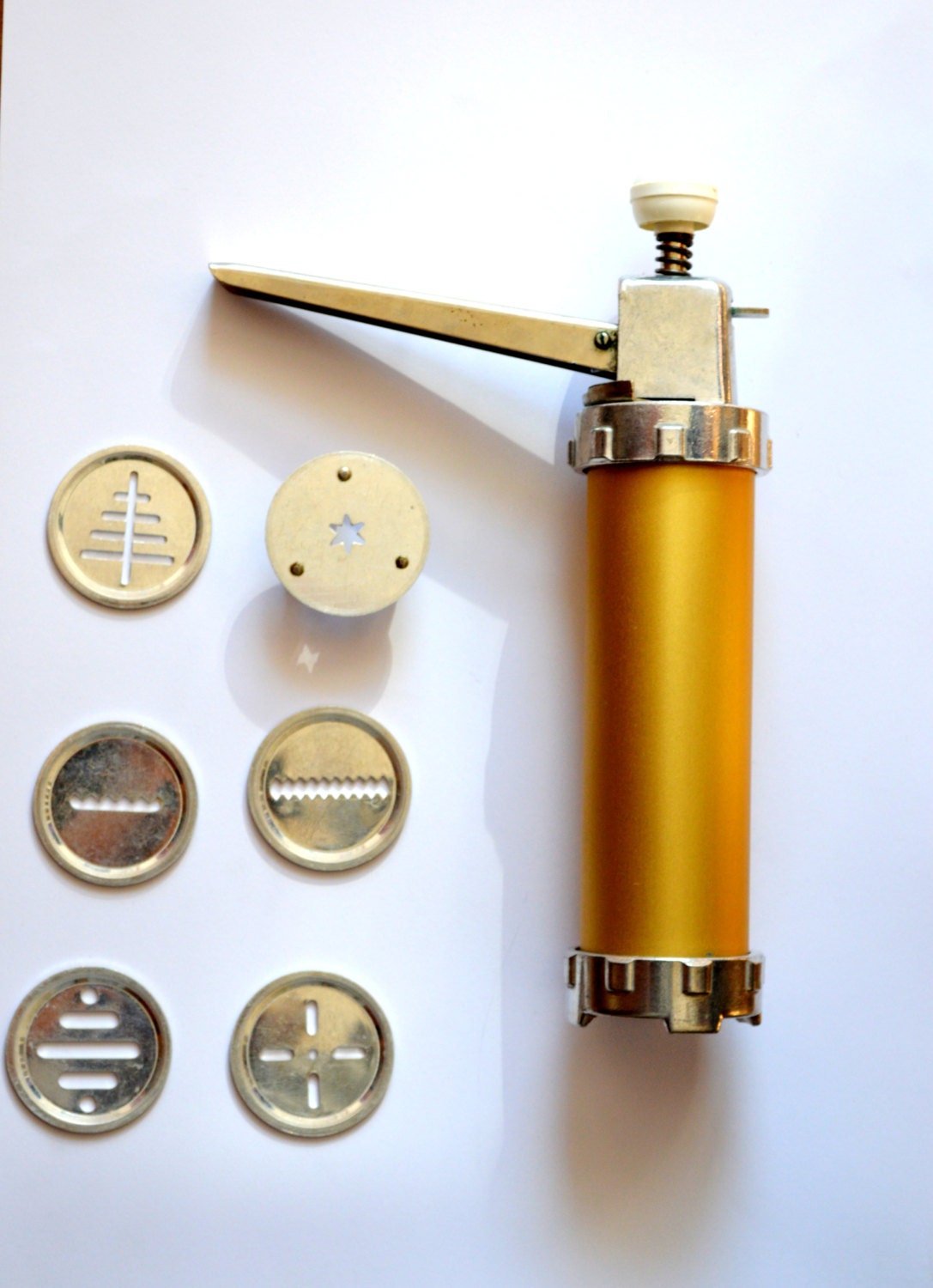 Vintage Cookie Press / Vintage Cookie Cutter Machine / Old