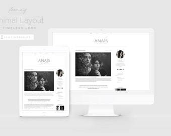 Minimal Blogger Template, Clean Blogger Template, Simple Blog Design, Responsive Blogger Template, Scandinavian Style, Lifestyle Blog Theme