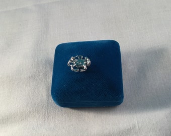 Sterling Silver Crab vintage 1960s 925 #752