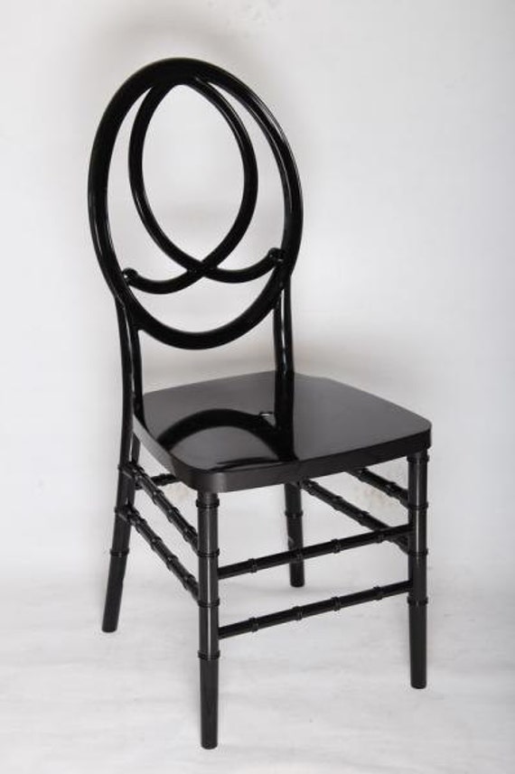 Items similar to Black wedding chair phoenix - for RENT ONLY in