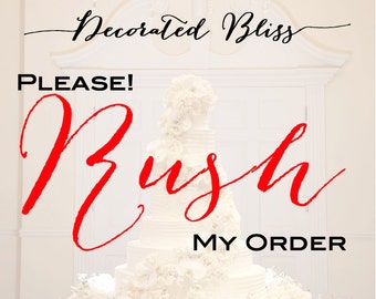 Rush My Order - Rush Processing - Add This Feature for 1-2 Day Processing & Expedited Shipping -