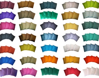 Corn Hole Bags (35 Colors to Choose) (4 Bags) Regulation Size & Weight Money Back Guarantee