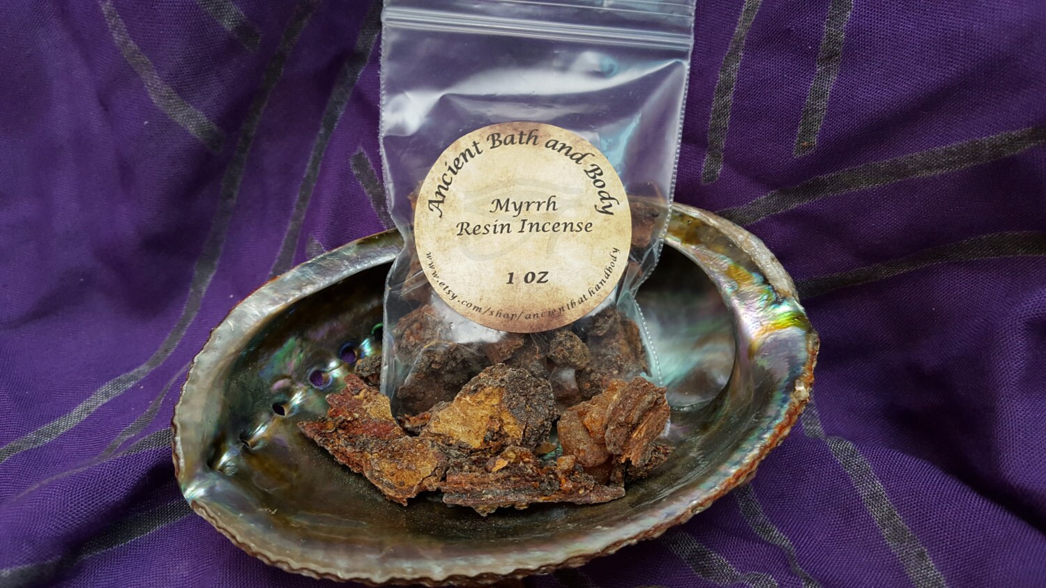Myrrh Resin Incense 1oz Spiritual Incense Ritual Incense