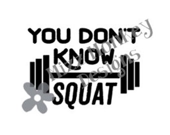 Squat Decal 