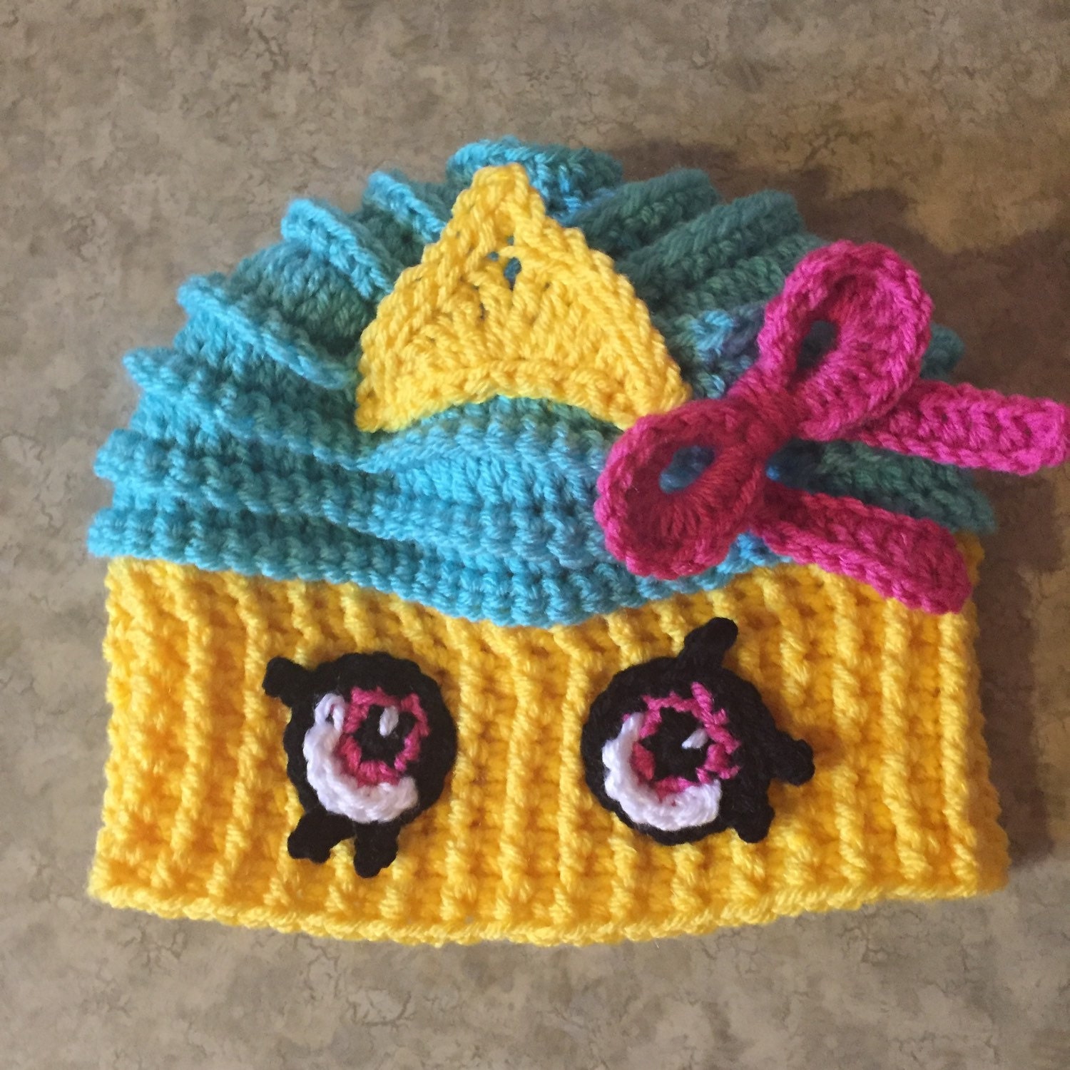 Shopkins Inspired Cupcake Queen hat CHILD by AbbeyLaneCreations