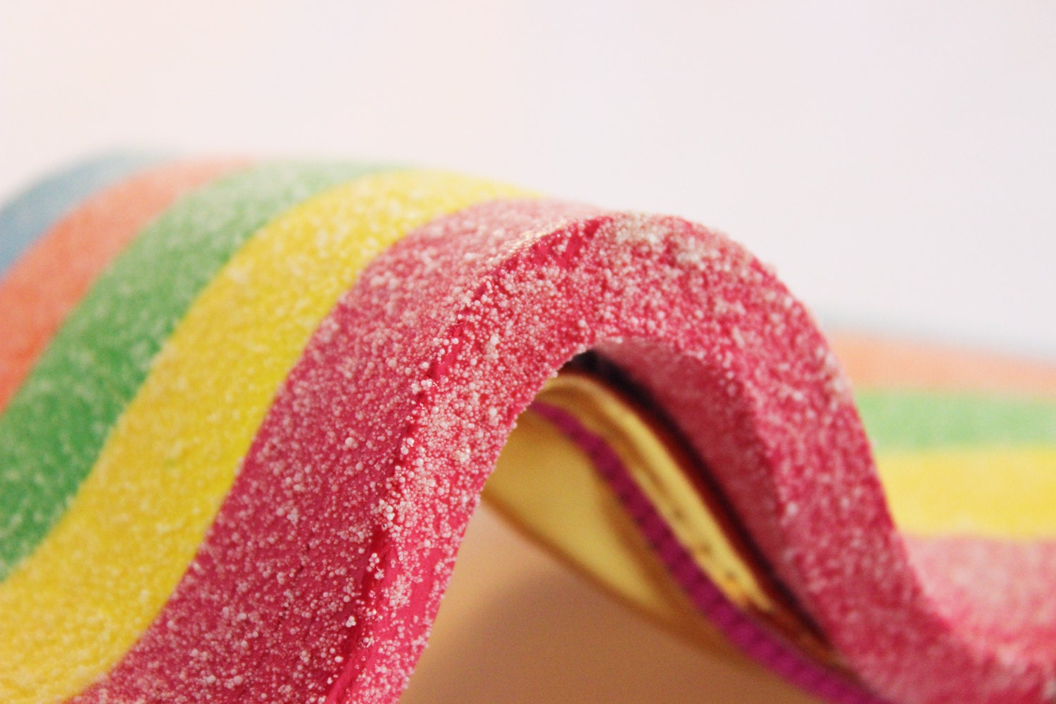 Sour Candy Strap Clutch Bag Purse Belt Candies Sourcandy Color