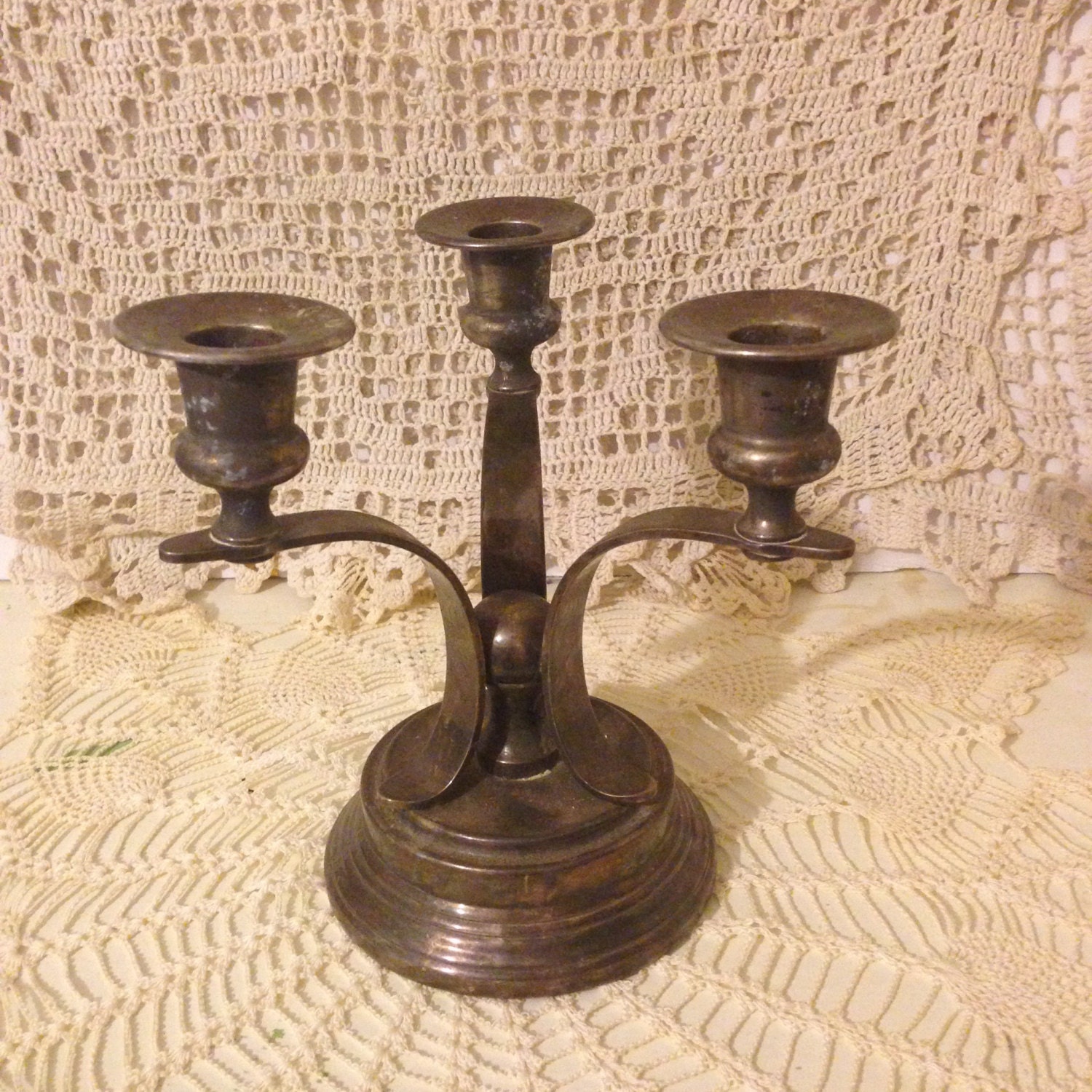Vintage Silver Candelabra Silver Candle Holder Taunton