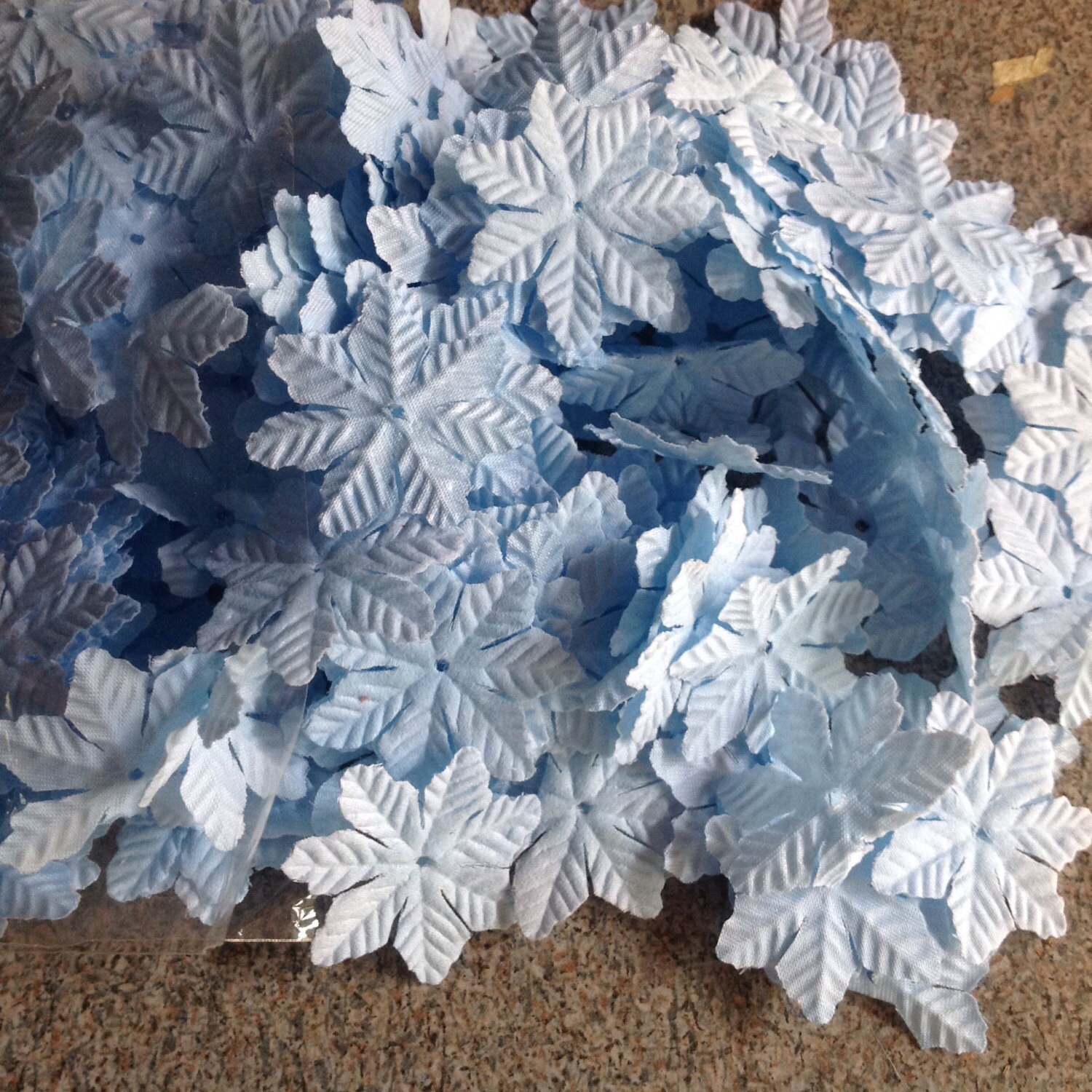 500 snowflake petals light blue snowflakes 500 snowflake petals light blue snowflakes