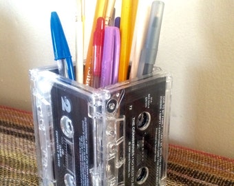 The Cranberries Gin Blossoms Oasis Cassette Tape Pencil Holder Desk Organizer
