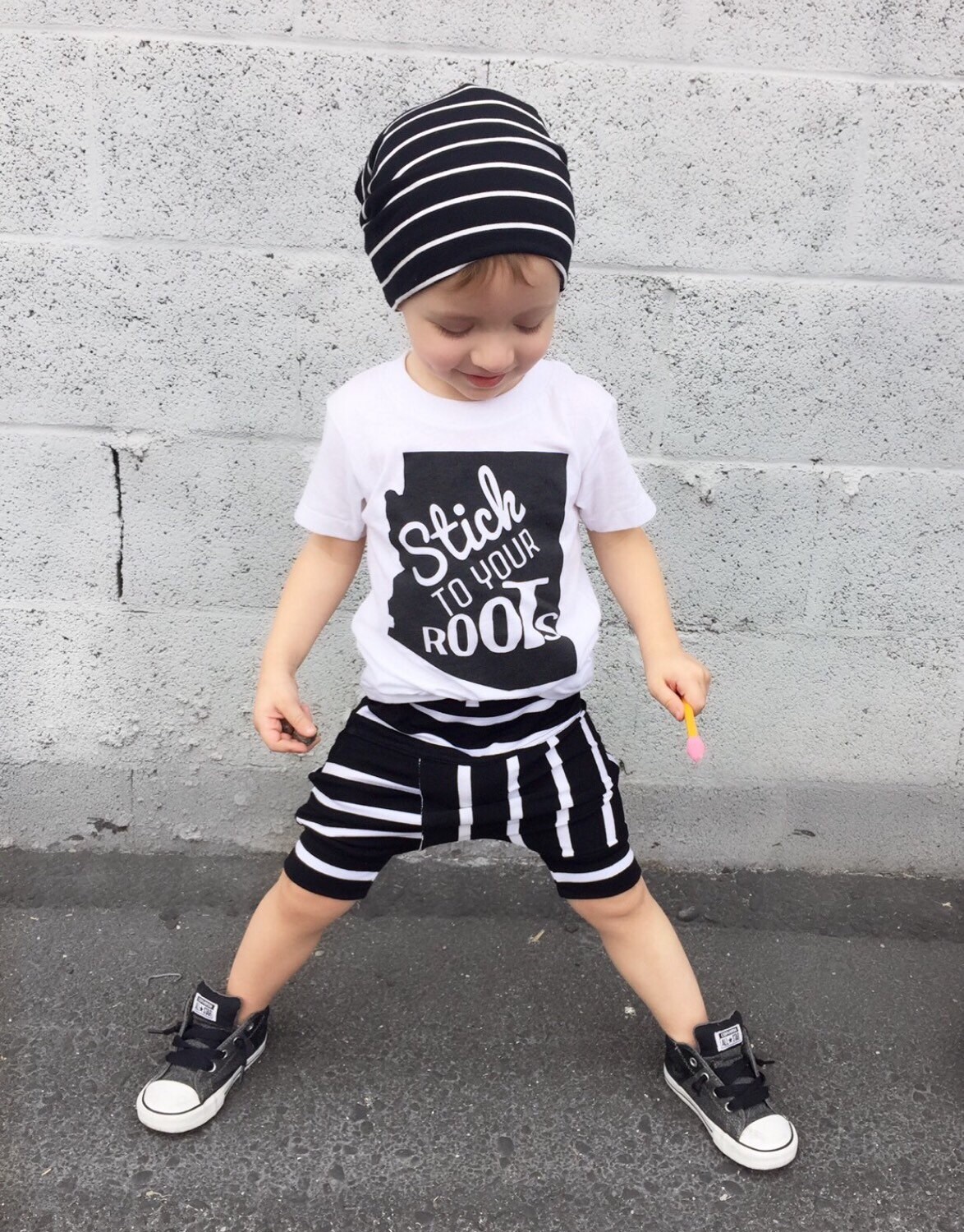 Stripe toddler harem shorts / Baby harem by PoshKiddosapparel