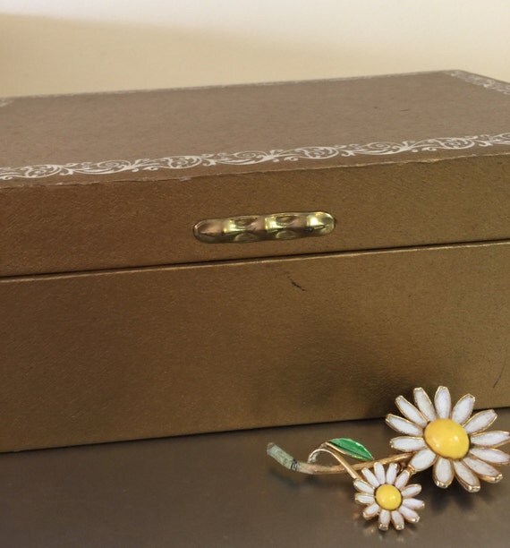 Mid Century Modern Jewelry Box Vintage by PineStreetPickers