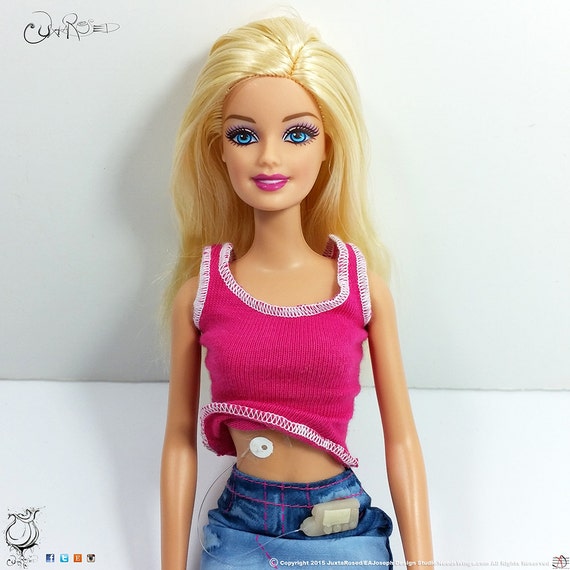 T1D Type One Diabetic Diabetes Mellitus Barbie by Juxtarosed