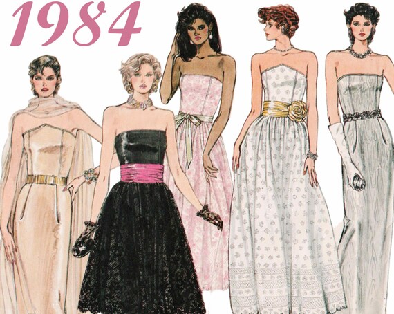 1980s Prom Dresses