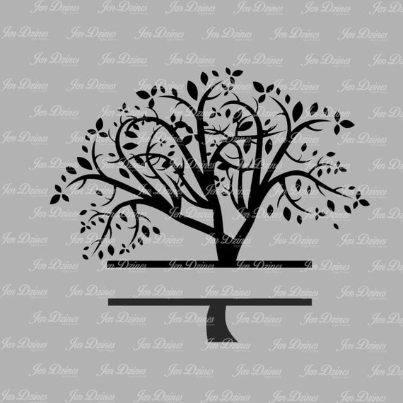 Download Split Family Tree SVG cutting file