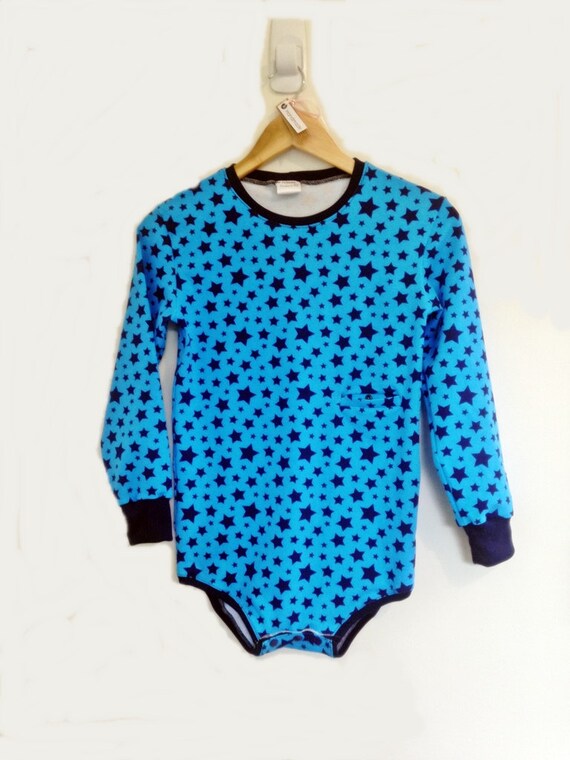 Items similar to Special Needs Long Sleeved Onesie Cotton Spandex GTube