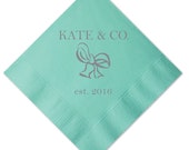 Bride and Co. Personalized Bridal Shower Napkins