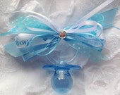 Items similar to 12 Baby Shower Pins, Guest Corsages, Baby ...