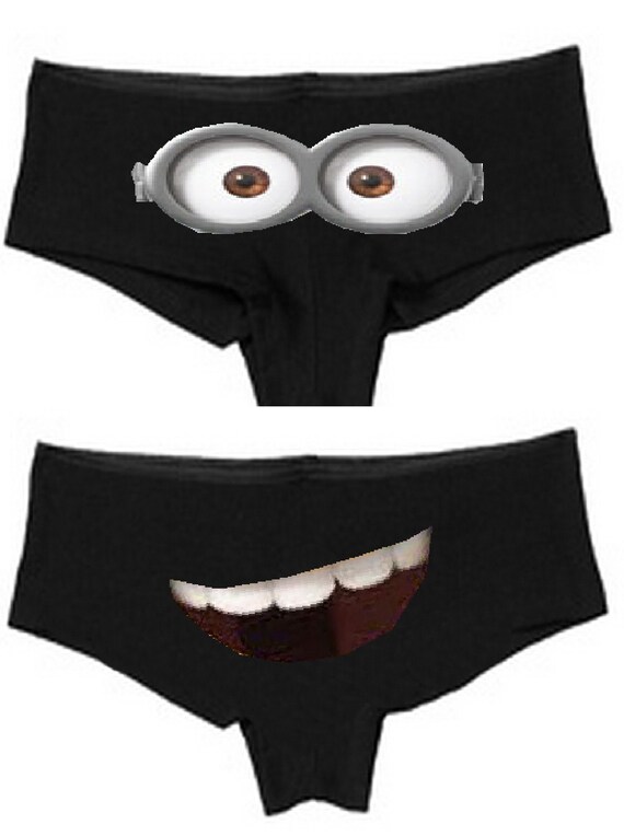Minions ladies cotton/spandex shorties panties by thelionsland