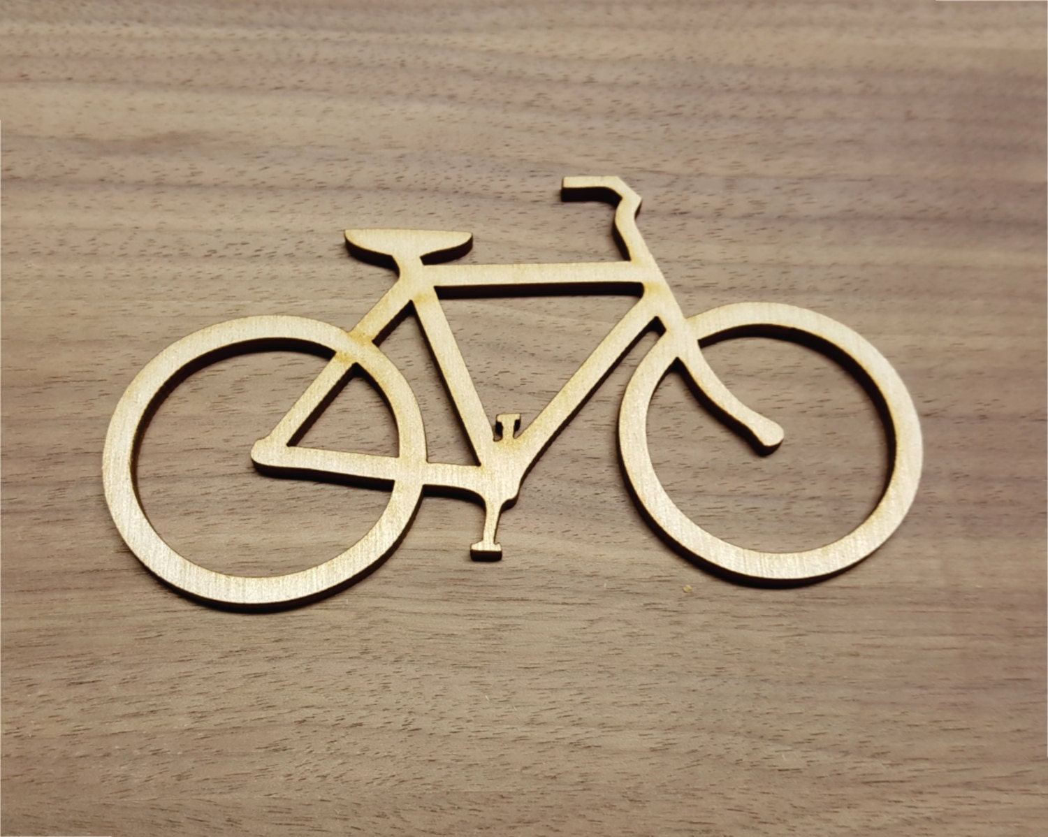 Bicycle Large & Small Laser Cut Unfinished Wood Cutout