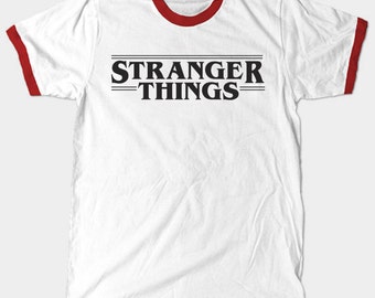 Stranger Things Shirt- Ringer Tee