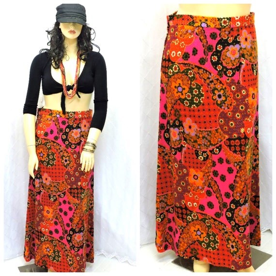 60s maxi skirt