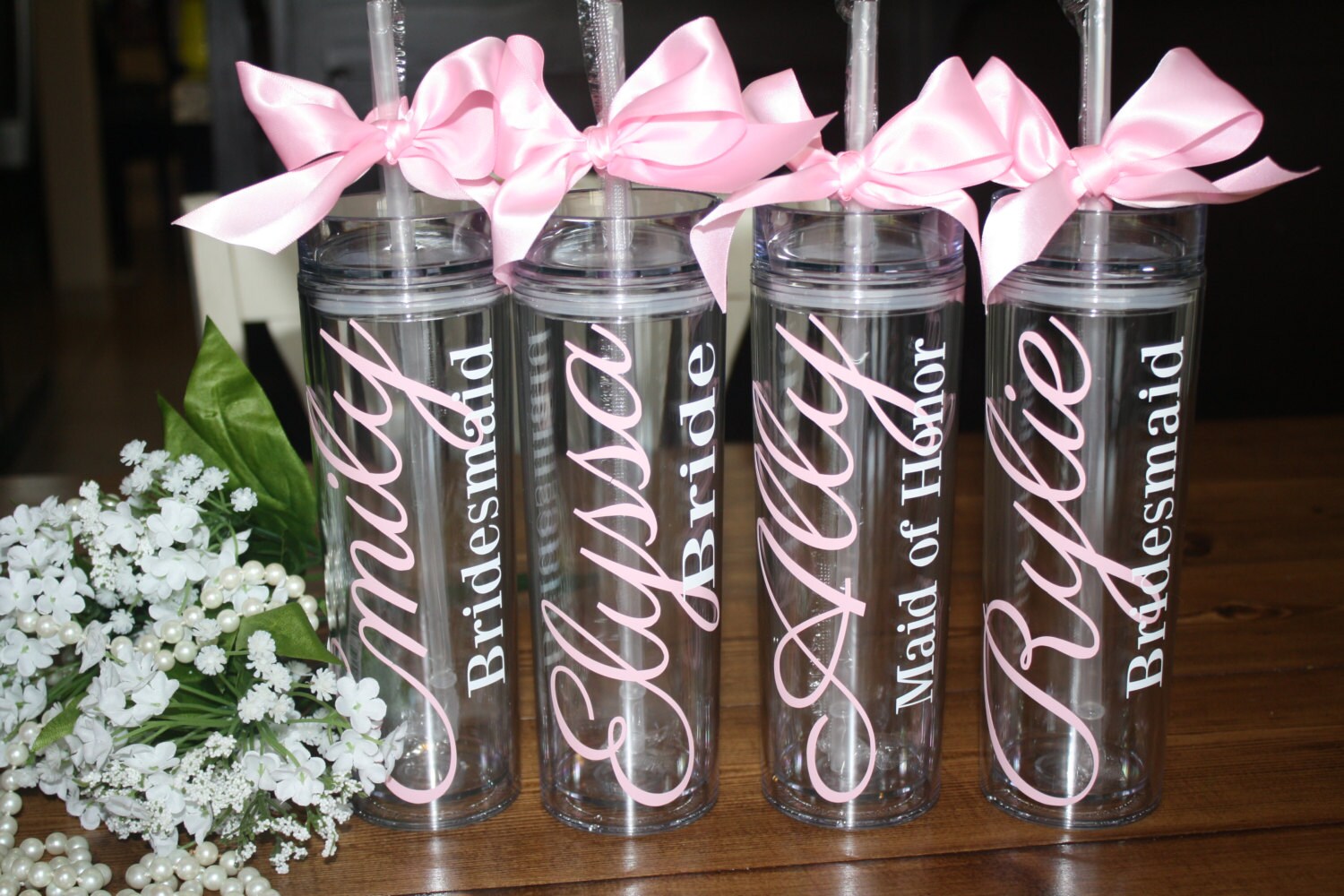 Personalized Tumbler Wedding tumbler Bride Tumbler