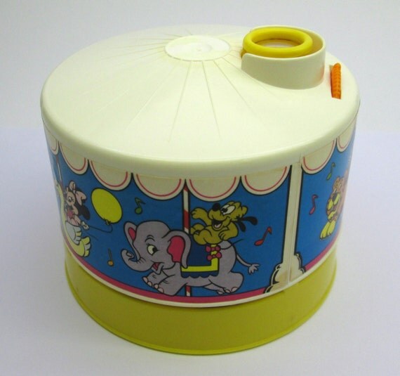 Vintage 1988 Disney DreamTime Carousel Projector by Collectingly