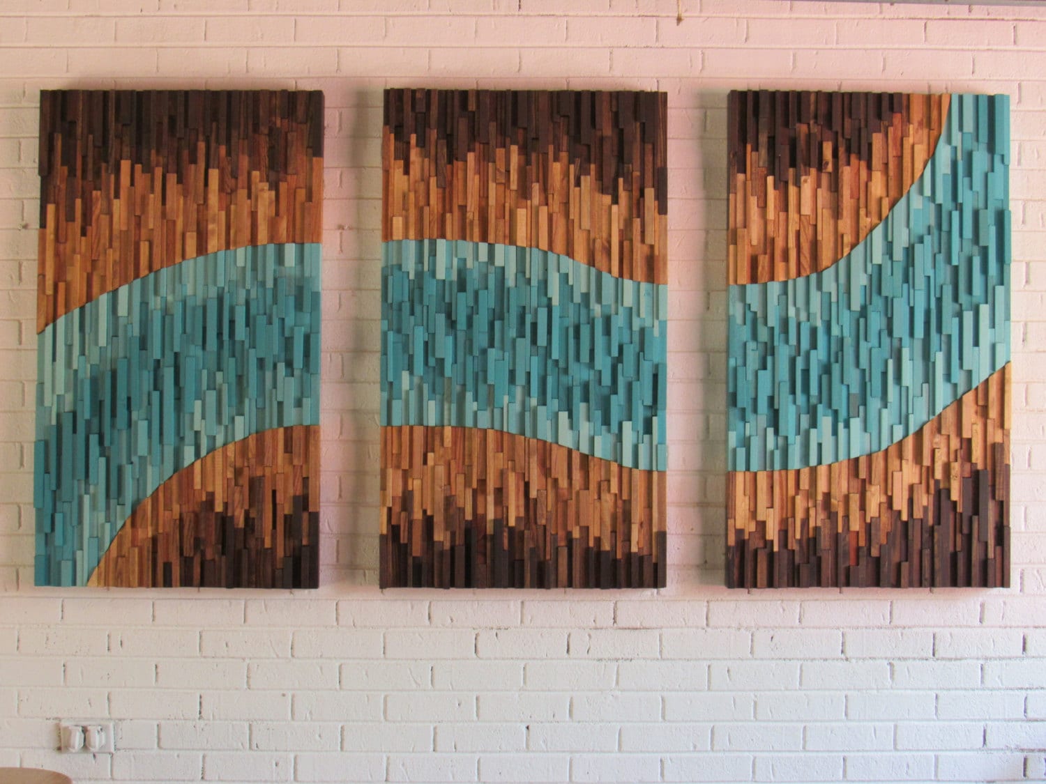 Wood wall art modern wood wall art large wall art