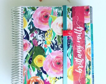 Customize Erin Condren Cover Happy Planner Cover by StylishPlanner