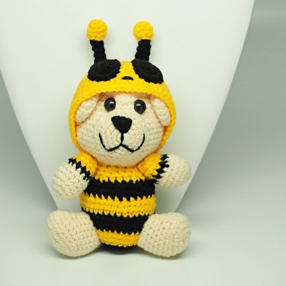 bumble bee teddy bear