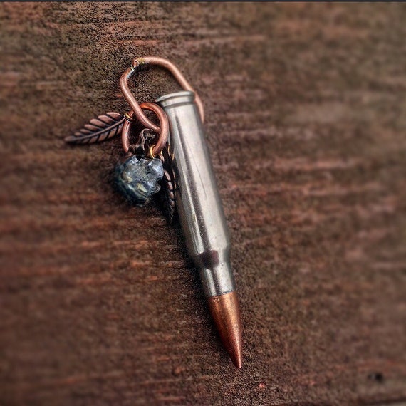 Bullet necklace, ammo jewelry, ammunition pendant, bullets, western jewelry, country, southern, hunter, hunting