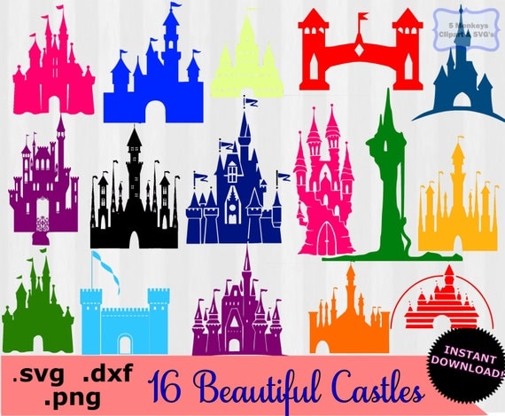 Download Disney Castle clipart Disney Castle SVG svg by ...
