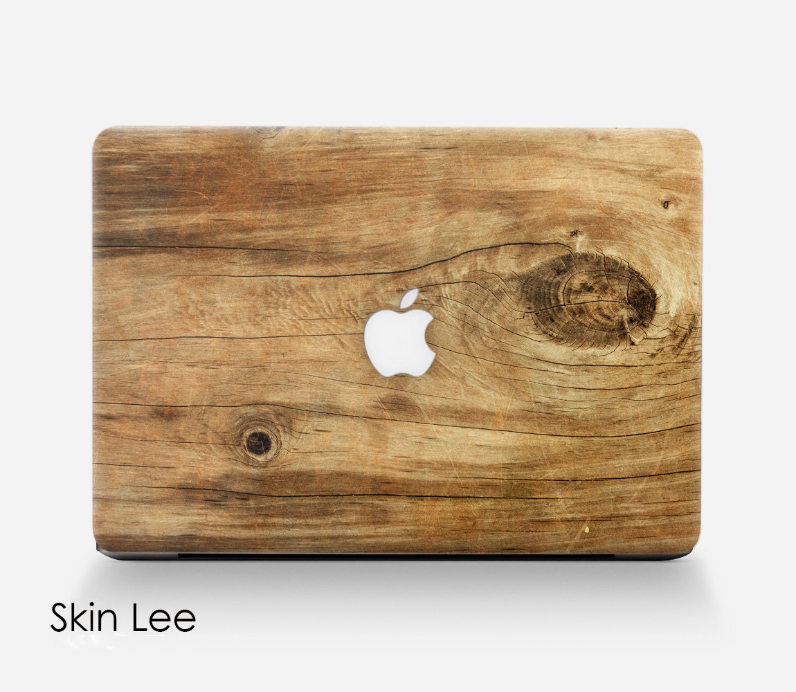 WOOD MacBook Decal Macbook Stickers Macbook Skin Macbook Vinyl