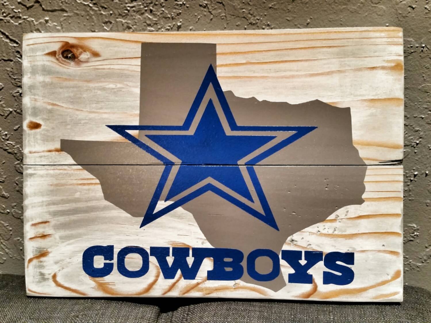 7x10 Dallas Cowboys Fan Art By Mywhimsicalwoodsigns On Etsy