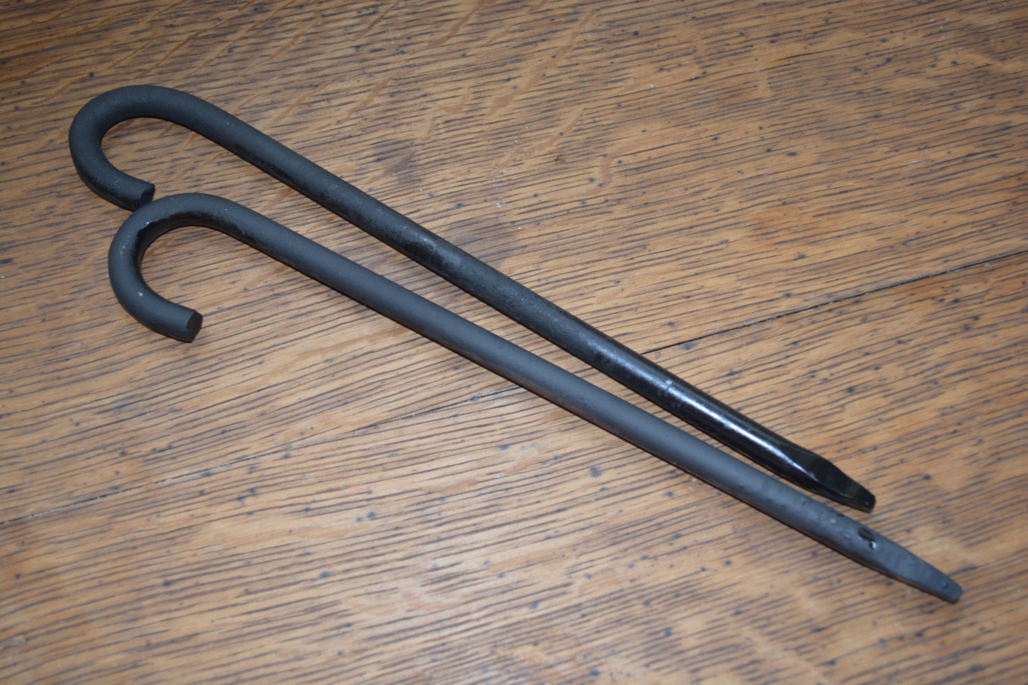 Hand Iron Tent Stakes // Blacksmith // camping