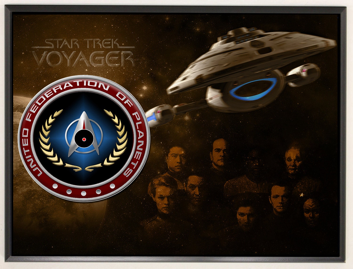 Star Trek Voyager Theme Song LTD Edition Collectible by Nerdtasia