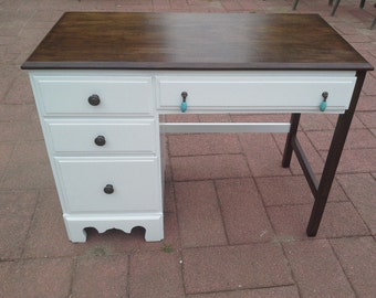 Painted Desk painted desk | etsy Painted Desk painted desk | etsy