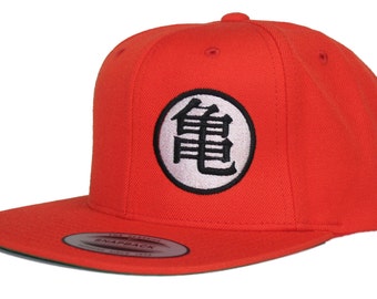 Goku Dragonball Z Hat Flat Bill Snapback Cap Adjustable