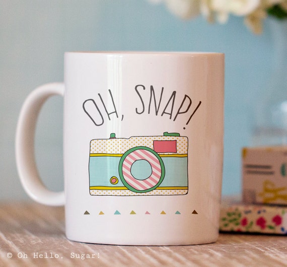 Oh Snap Camera Mug