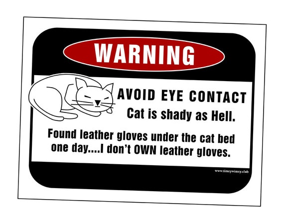 A Warning Sign All Cat Lovers Must Have 4800