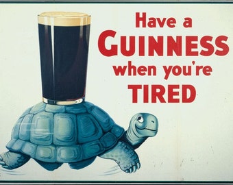 Guinness, beer poster, vintage poster, printable poster, digital download, digital poster, Guinness poster, old poster, beer ad, vintage ad