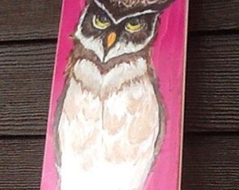 Hand painted skateboard deck