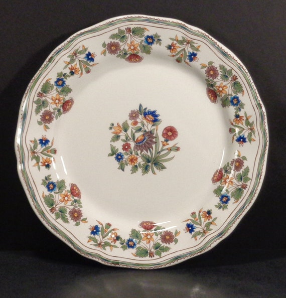 Vintage Gien France Moustiers Olerys Decor Inalterable by DDDRanch