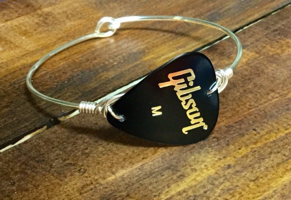Guitar pick bracelet handmade bracelet handmade jewelry