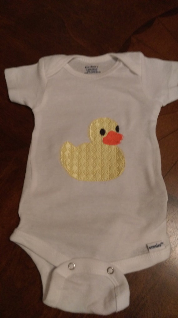 Rubber Ducky Onesie