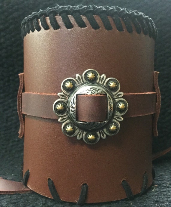 Leather Saddle Horn Drink Holders