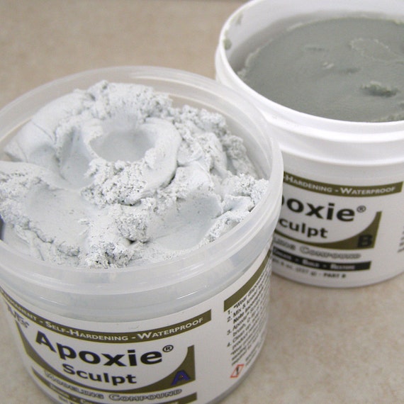 1 lb. Apoxie Sculpt Epoxy Modeling Compound Clay White