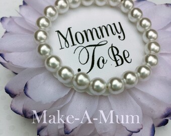 Baby Shower Wrist Corsage, baby shower favors,Mommy To be Pin ,Grandma To Be,Hand-dyed,mommy to be corsage, baby shower pin,daddy to be pin